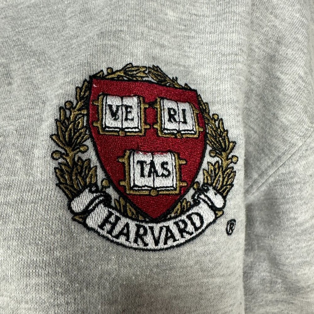 Harvard Grey Crewneck Sweatshirt By Forever 21 Womens Size S